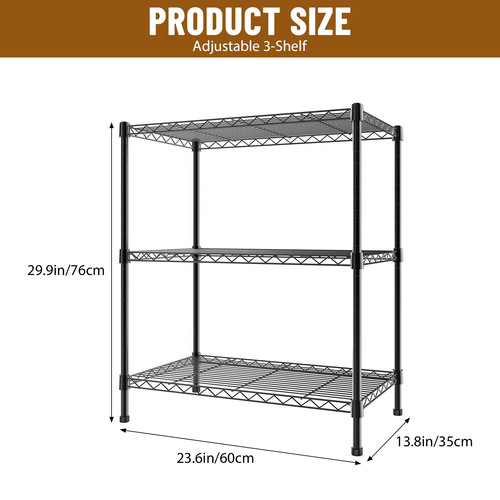 Tier heavy duty shelving - 3/4/5,