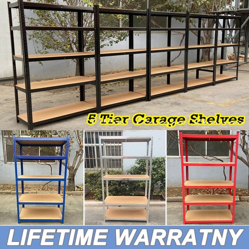 Tier metal shelving units - 5,