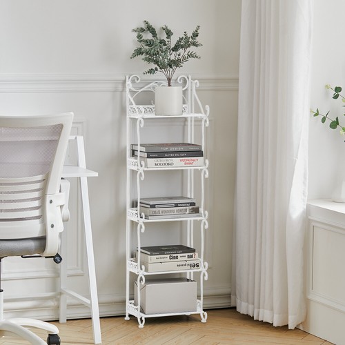 Rustic metal bookcase - rustic,