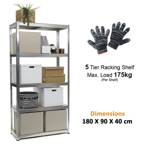 Garage racking tier shelving - garage,