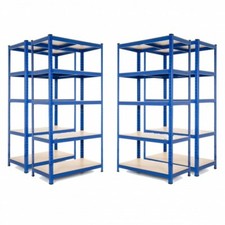 4 x Heavy Duty Steel Shelving